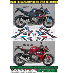 S1000 R 2014 - 2016 M MOTORSPORT RED BLUE